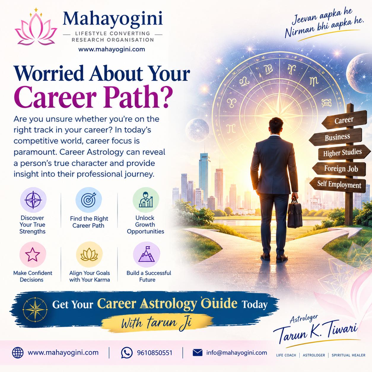 Career Astrology Guide | Vedic Career & Job Guidance – Tarun K. Tiwari